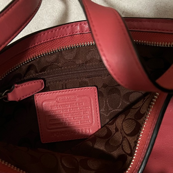 Coach Raspberry Pink Crossbody Bag - Picture 4 of 7